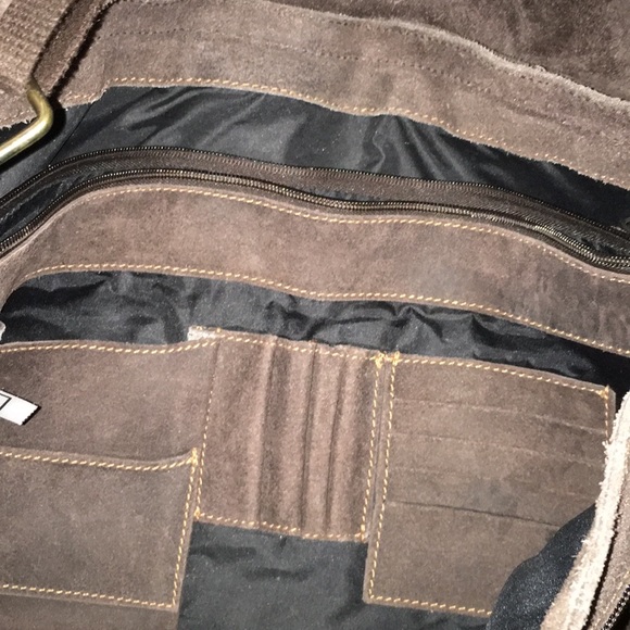 100% leather book bag - Picture 4 of 16